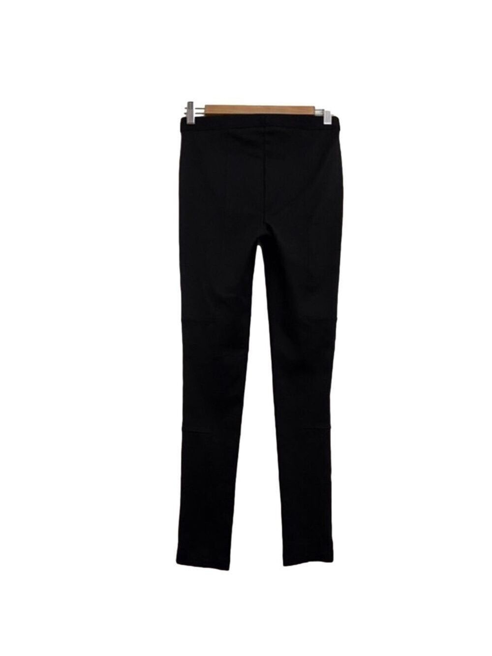 Bcbgmaxazria black pants Jegging high rise waist stretchy skinny jersey small